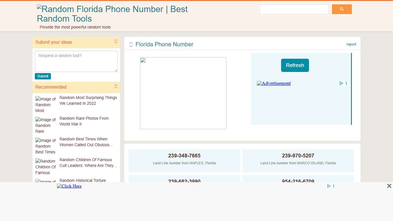 Random Florida Phone Number Best Random Tools